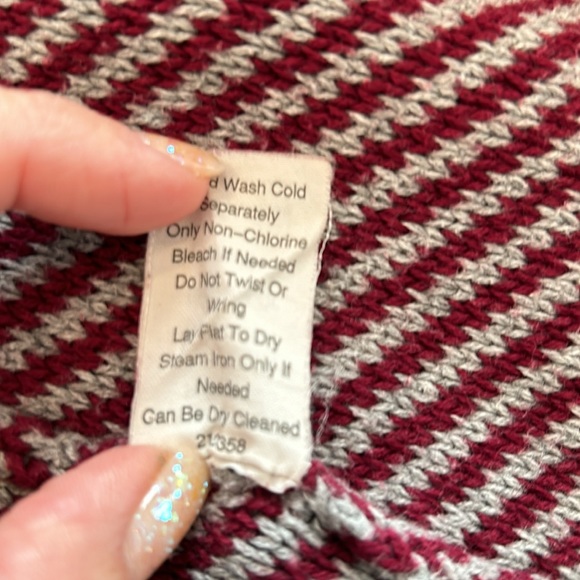 CAbi Style 467 Blanket Striped Sweater Cardigan Medium GUC - Picture 10 of 13